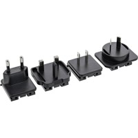 InLine® Stromadapter-Set für USB Netzteil 31512S schwarz