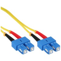 InLine® LWL Duplex Kabel, SC/SC, 9/125µm, OS2, 15m