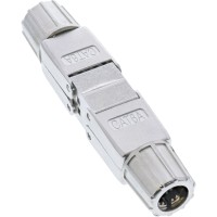 InLine® Kabelverbinder Cat.6A, mit LSA-Technik, geschirmt, flach