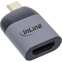 InLine® USB Display Konverter, USB Typ-C Stecker zu HDMI Buchse (DP Alt Mode), 4K2K