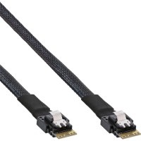 InLine® Slim SAS Kabel, SFF-8654 zu SFF-8654, 24Gb/s, 1m
